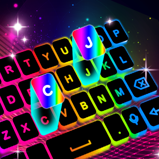 Neon LED Keyboard v3.8.7 (MOD APK UNLOCKED) (Premium Unlocked)