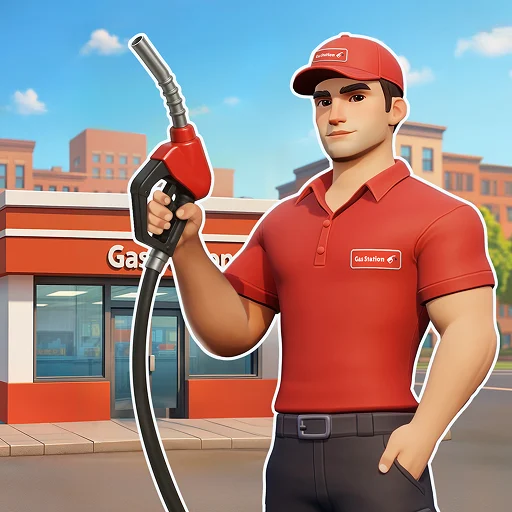 My Gas Station Simulator v0.9.18 (MOD APK UPLOAD) (Unlimited Money)