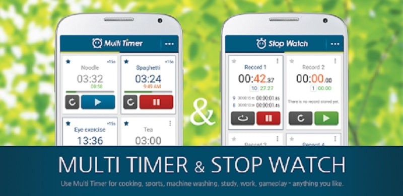 Multi Timer StopWatch